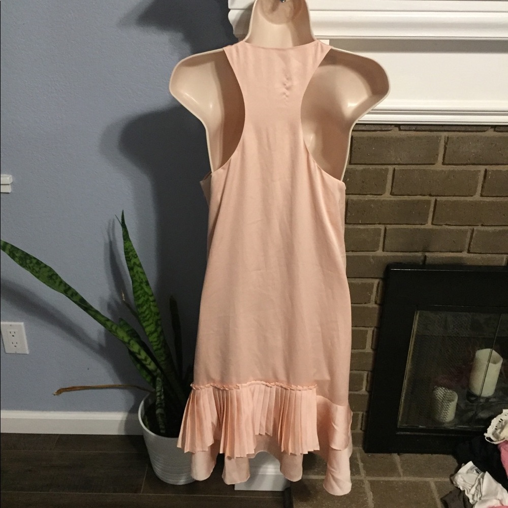 ❤️SOLD on Ⓜ️ Banana Republic blush tiered dress - Picture 6 of 8